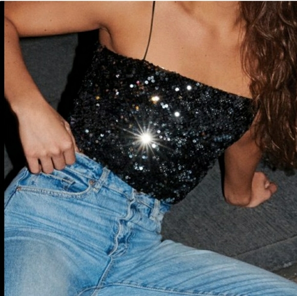 Garage sequin top - Picture 1 of 3